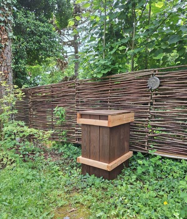 Composteur en bois 